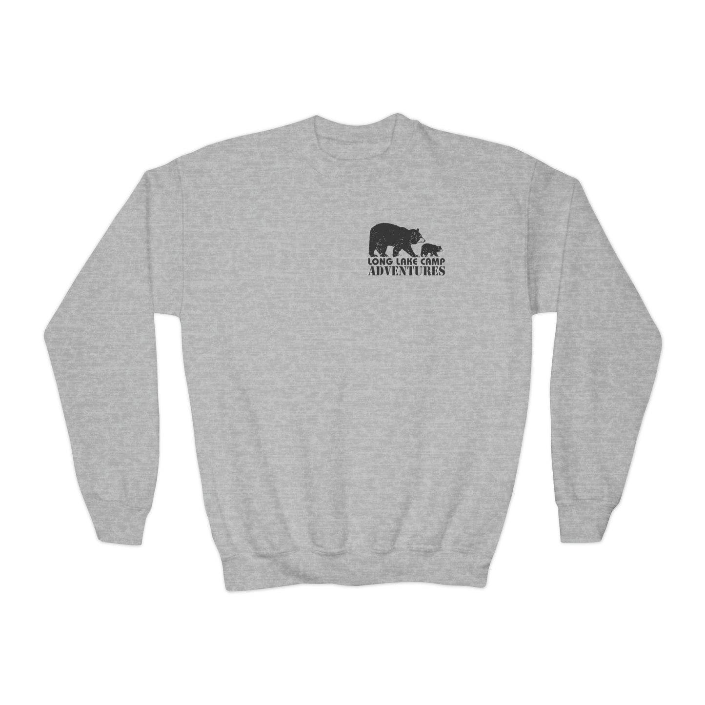 Adventure Youth Sized Unisex Crewneck Sweatshirt (Select Color)
