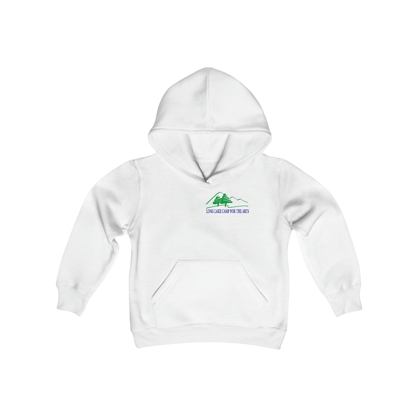 Arts Youth Sized Unisex Hooded Sweatshirt (Select Color)