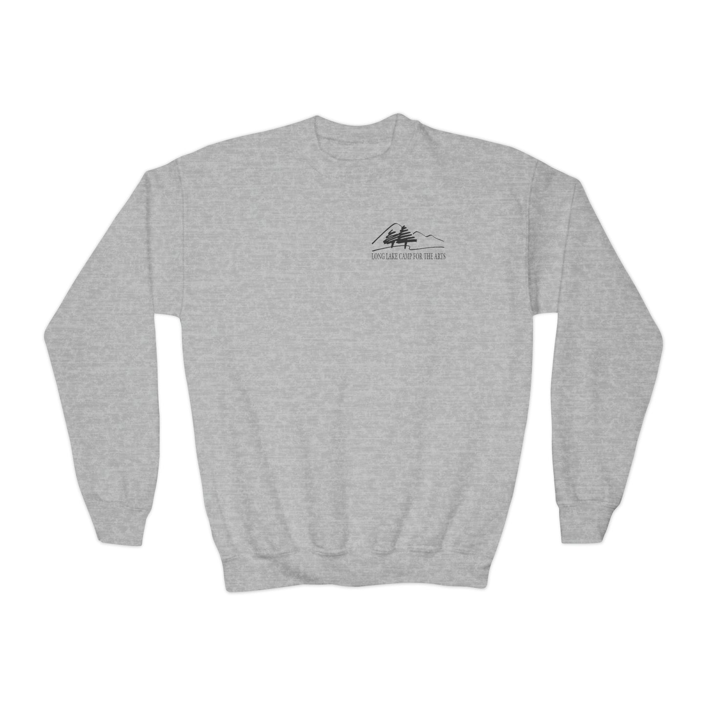 Arts Youth Sized Unisex Crewneck Sweatshirt (Select Color)
