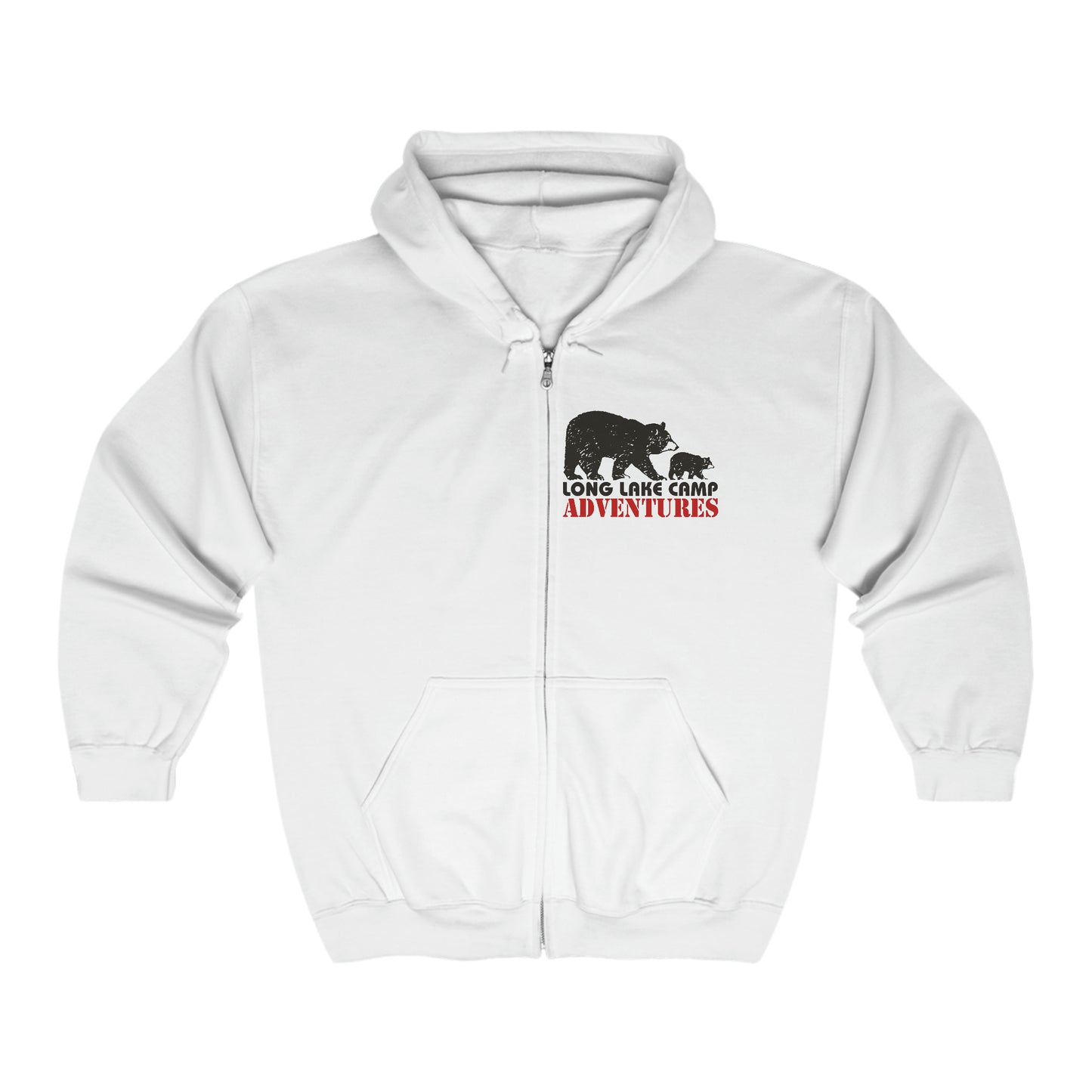 Adventure Full Zip Hooded Sweatshirt (Select Color)