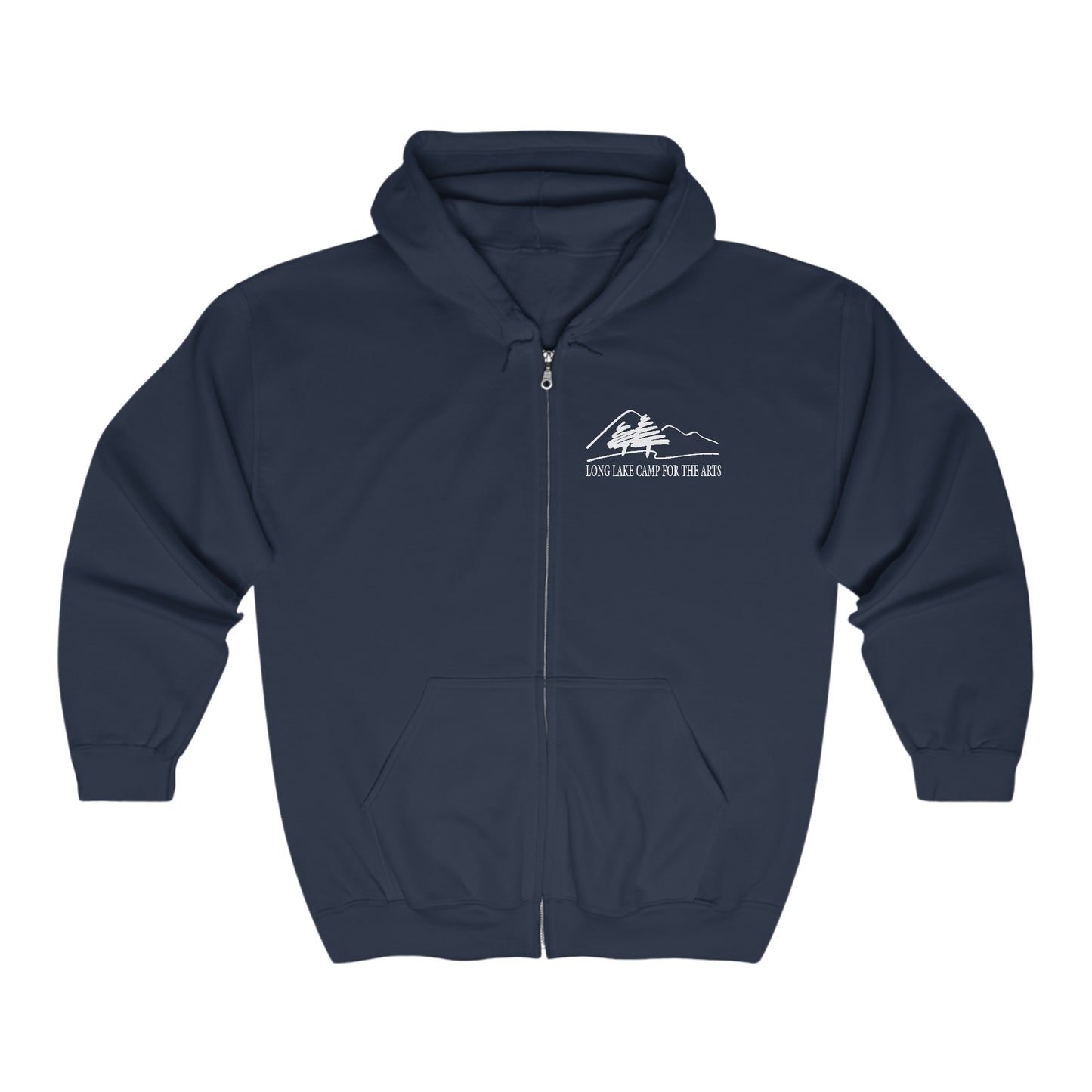Arts Full Zip Hooded Sweatshirt (Select Color)