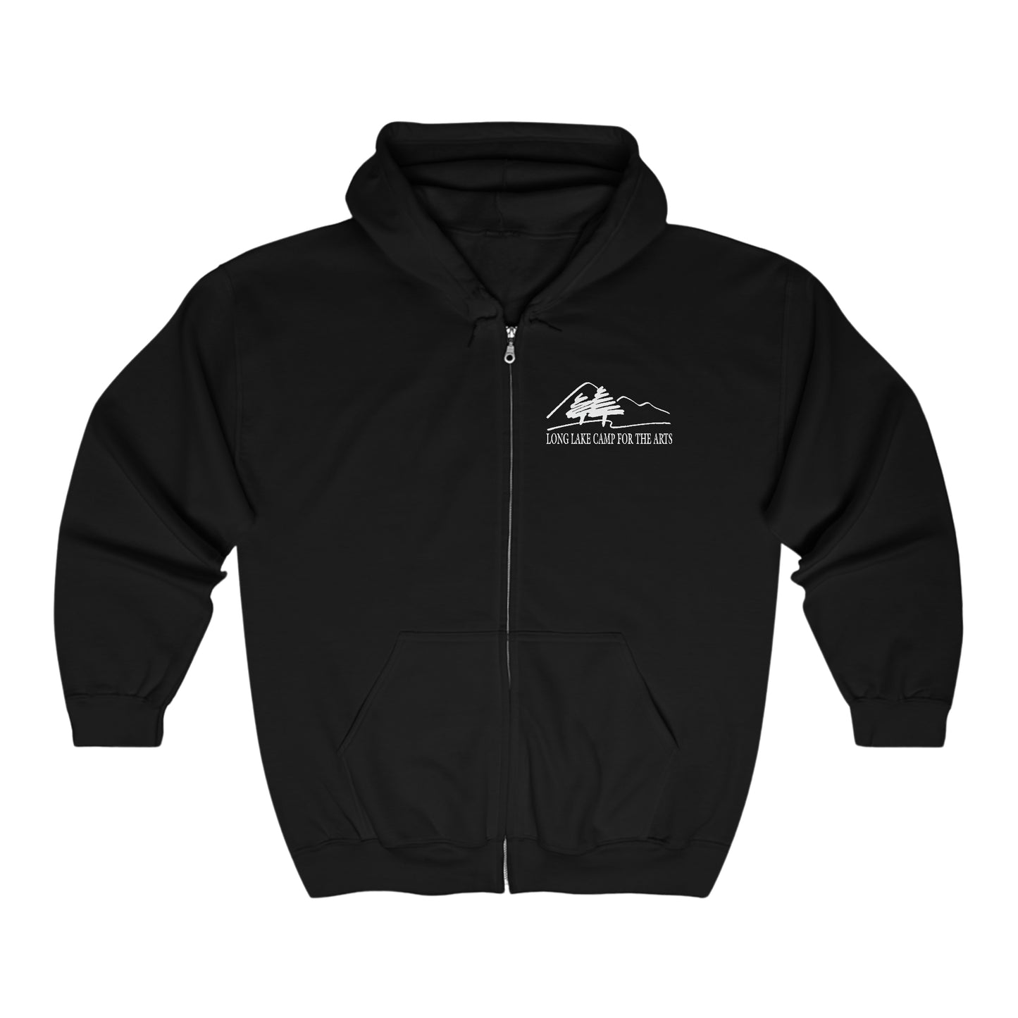 Arts Full Zip Hooded Sweatshirt (Select Color)
