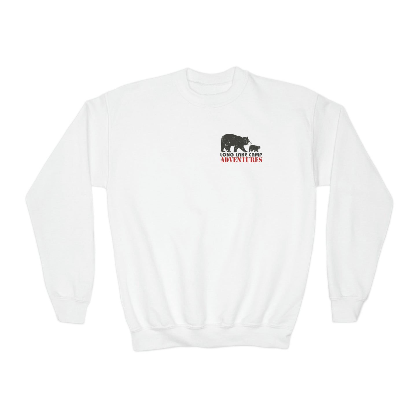 Adventure Youth Sized Unisex Crewneck Sweatshirt (Select Color)