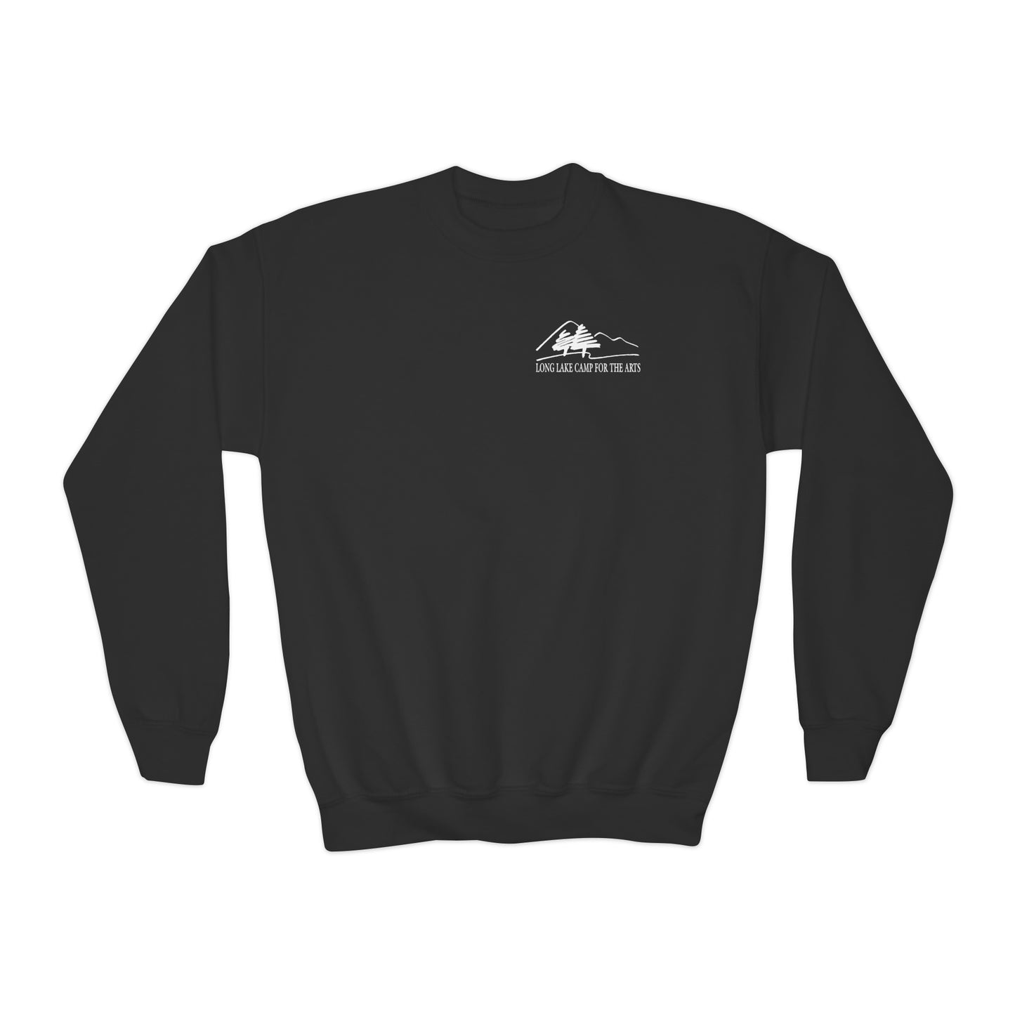 Arts Youth Sized Unisex Crewneck Sweatshirt (Select Color)
