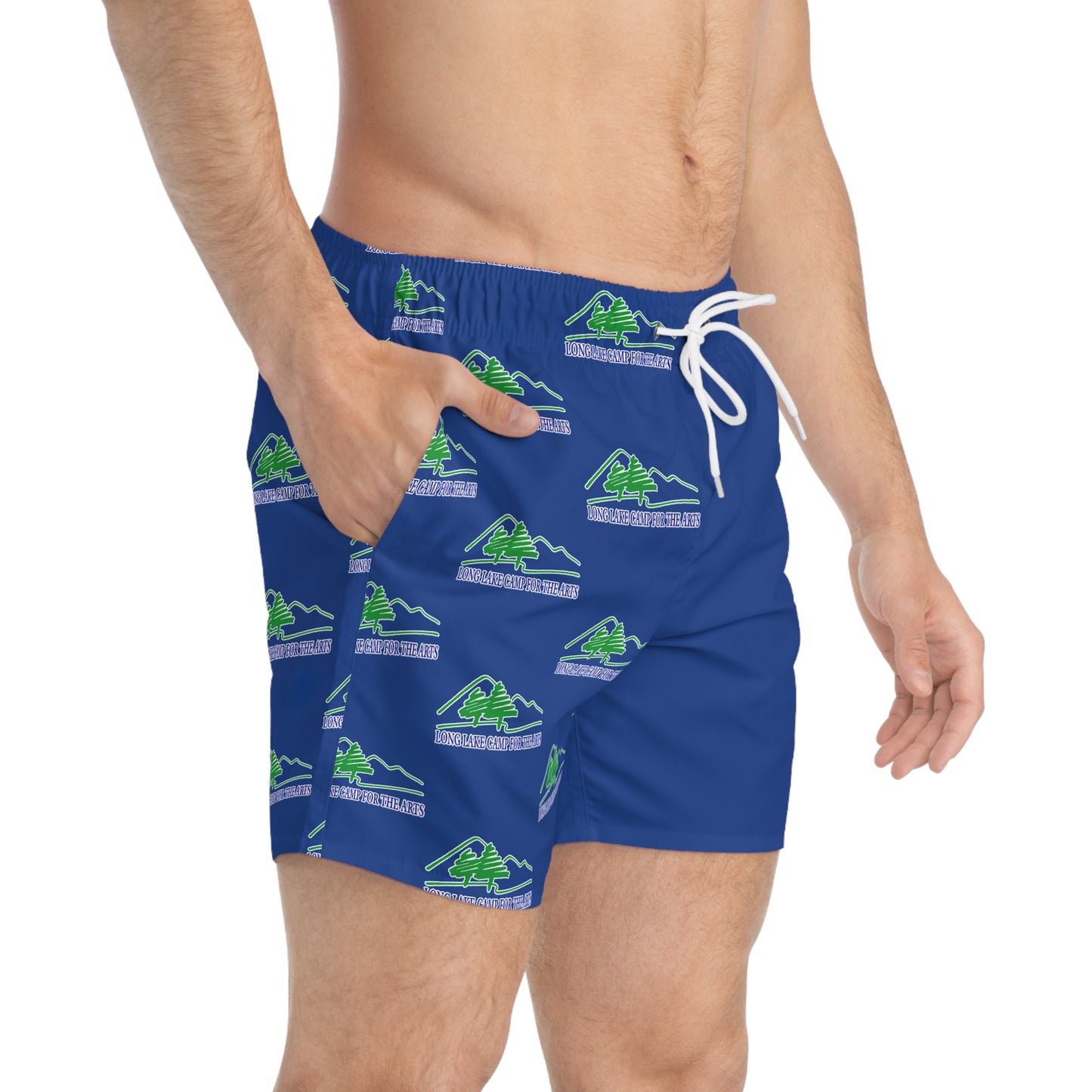 Arts Half Print Swim Trunks