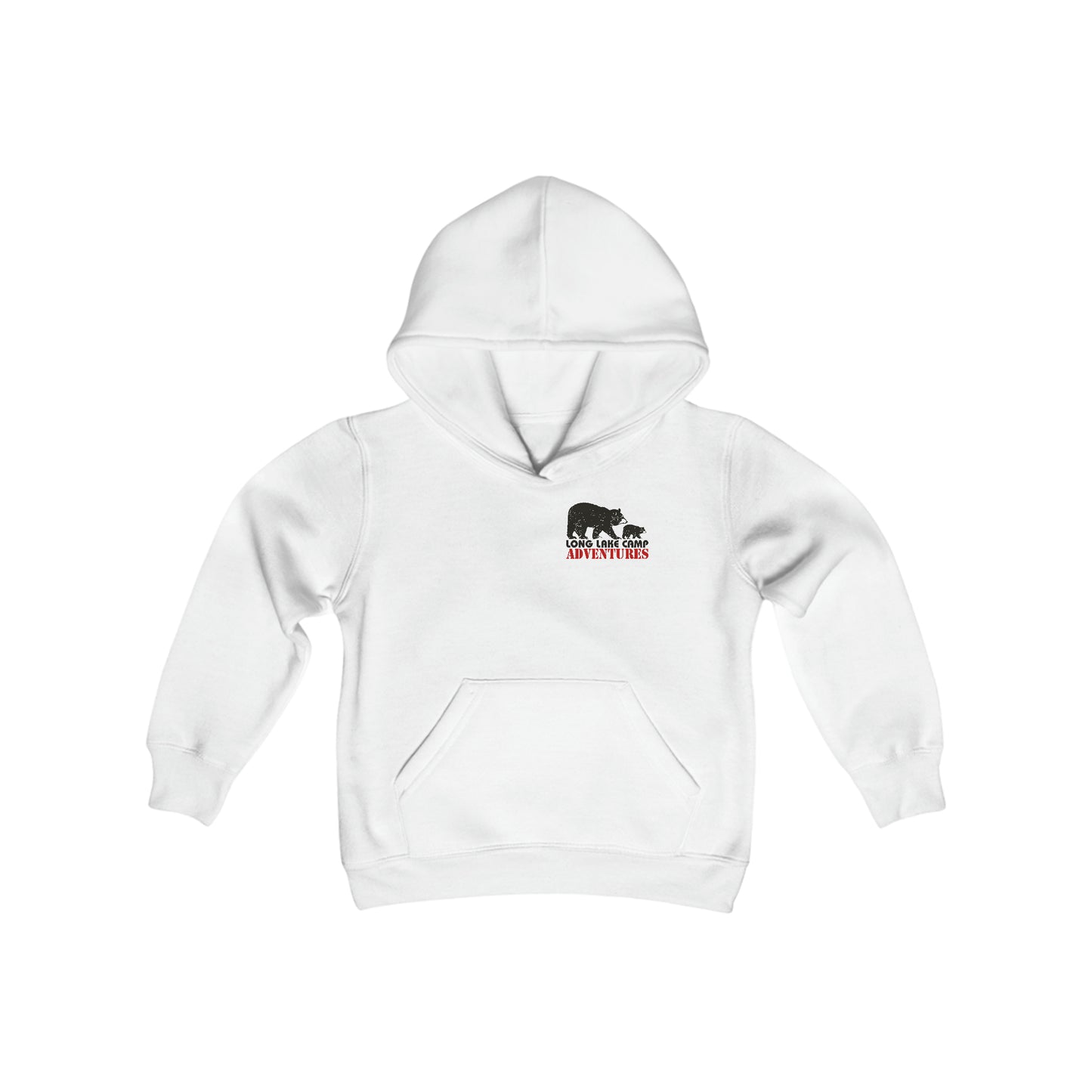 Adventure Youth Sized Unisex Hooded Sweatshirt (Select Color)