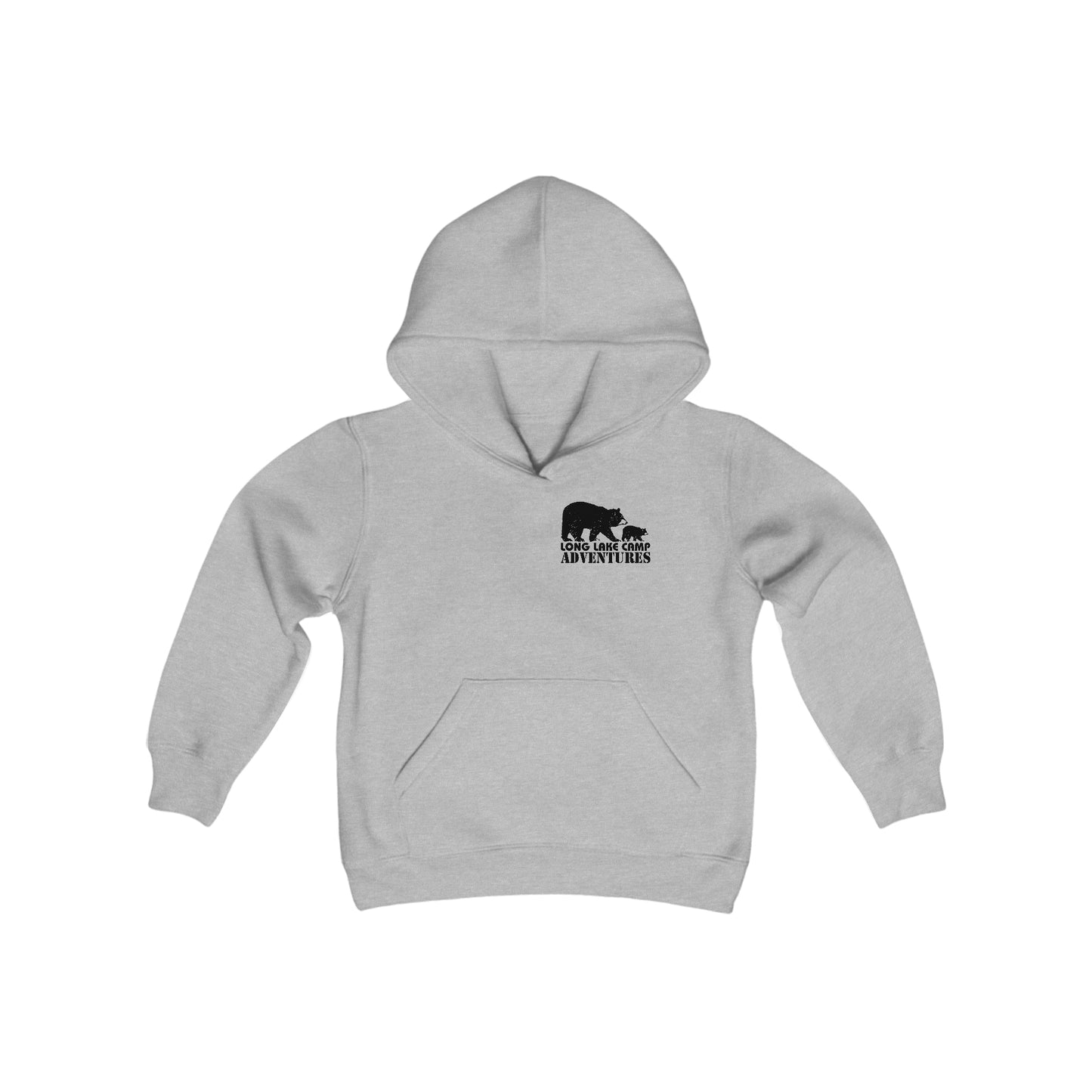 Adventure Youth Sized Unisex Hooded Sweatshirt (Select Color)