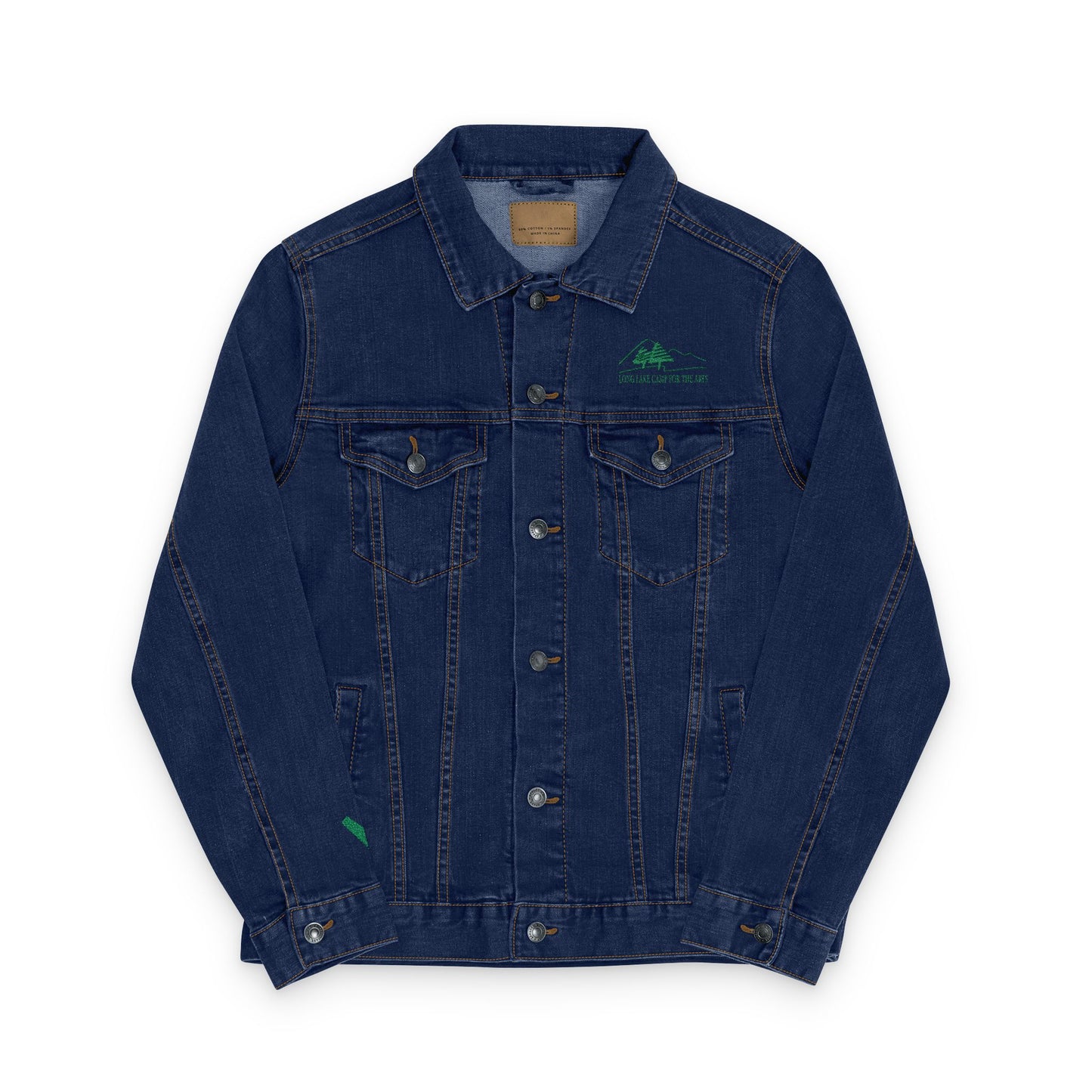 Arts Unisex Denim Rocker Jacket (Embroidery)