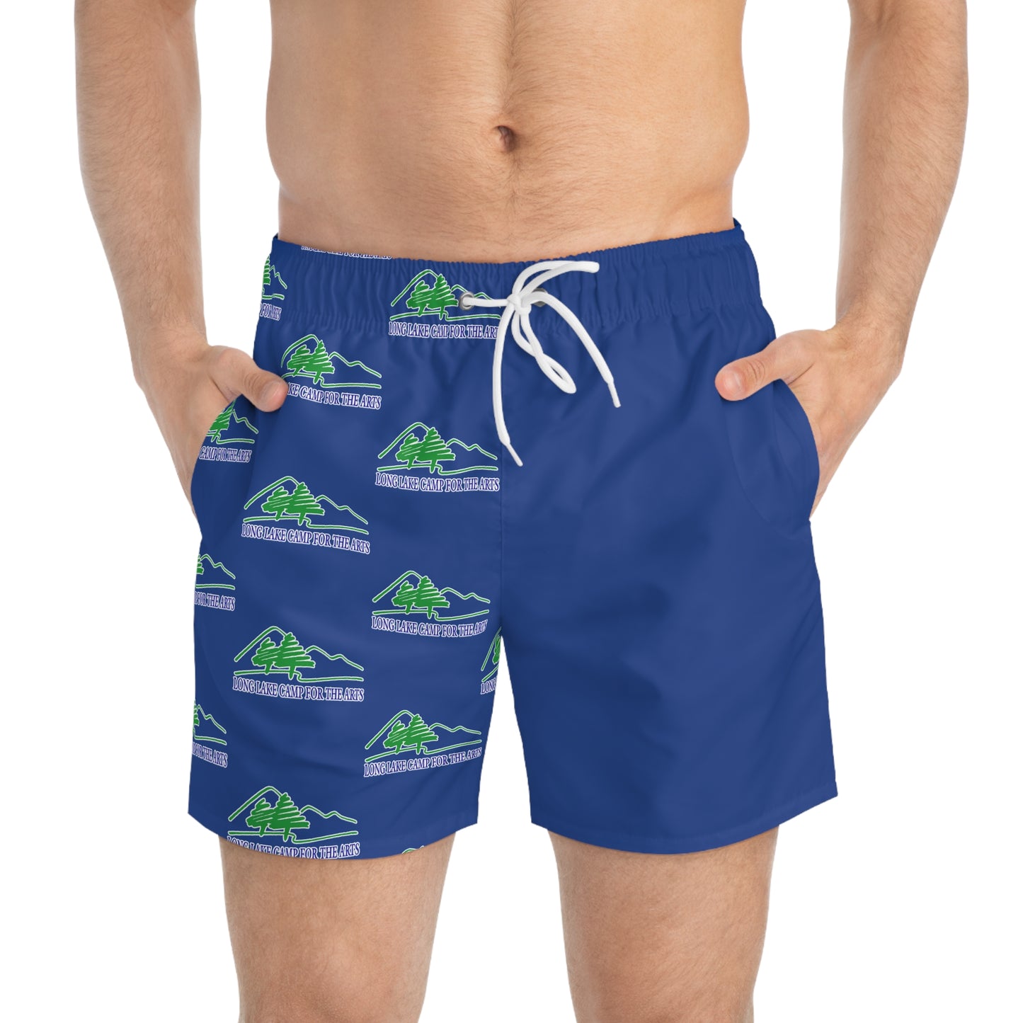 Arts Half Print Swim Trunks