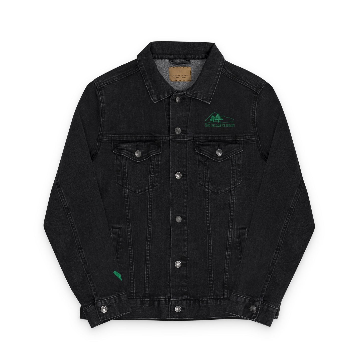 Arts Unisex Denim Rocker Jacket (Embroidery)
