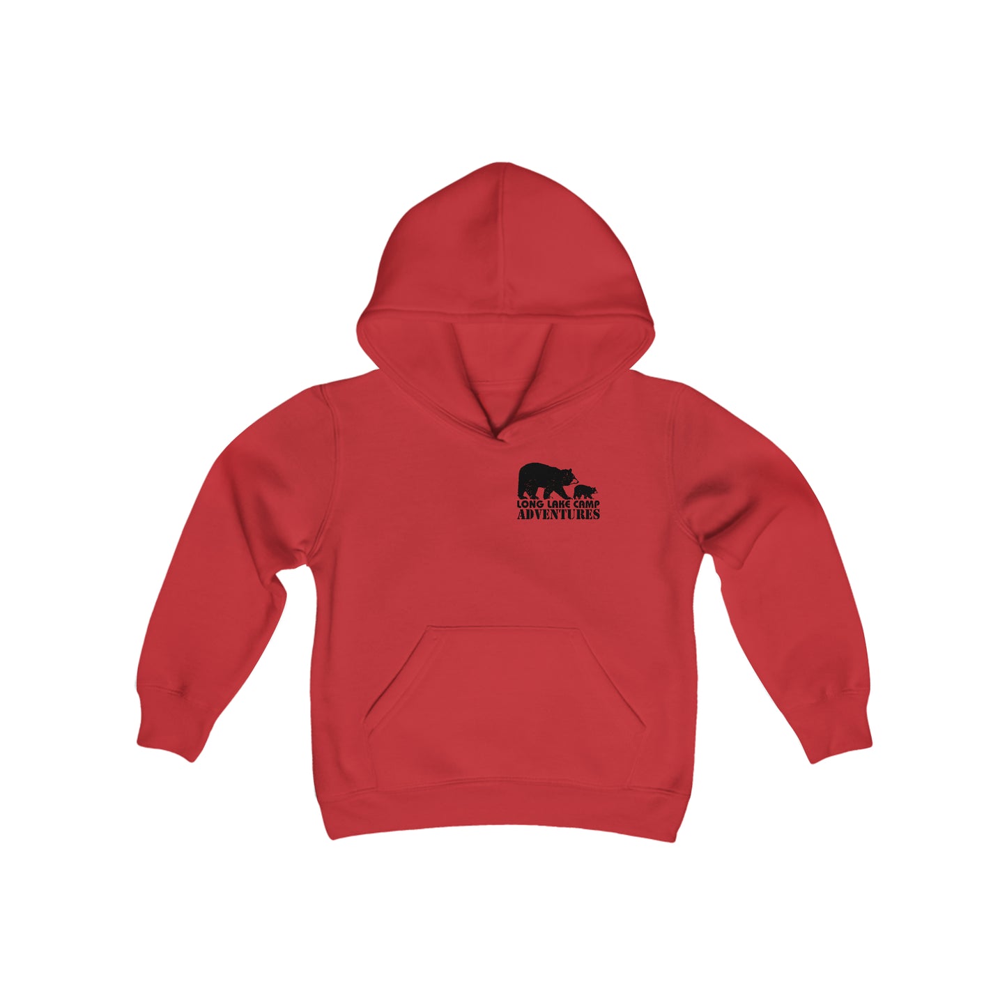 Adventure Youth Sized Unisex Hooded Sweatshirt (Select Color)
