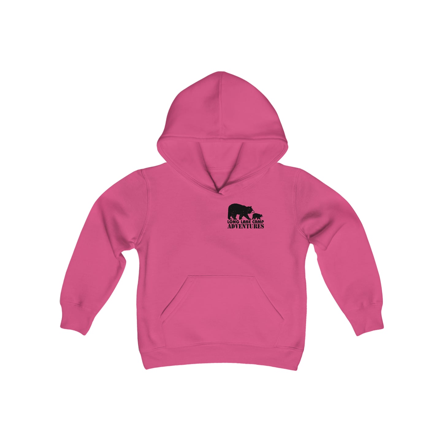 Adventure Youth Sized Unisex Hooded Sweatshirt (Select Color)