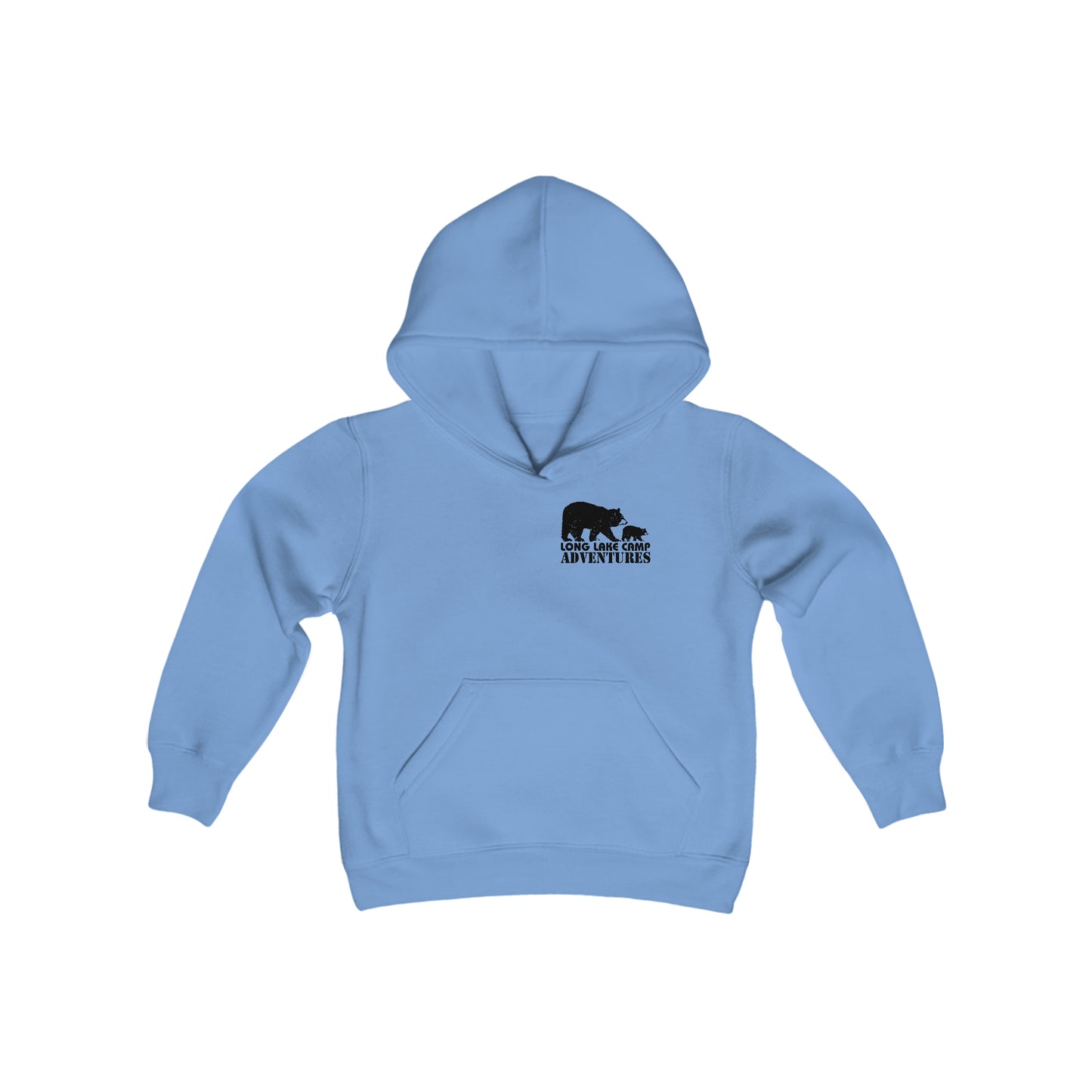 Adventure Youth Sized Unisex Hooded Sweatshirt (Select Color)