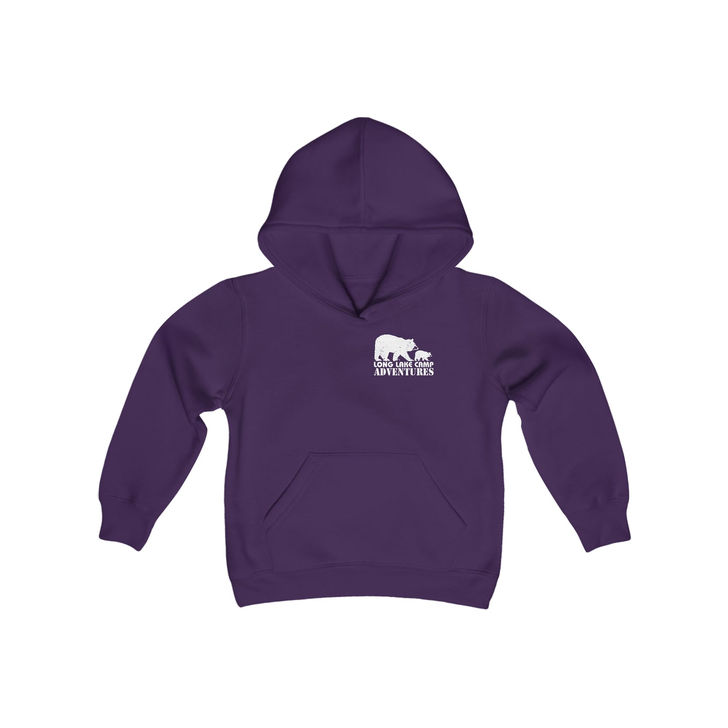 Adventure Youth Sized Unisex Hooded Sweatshirt (Select Color)