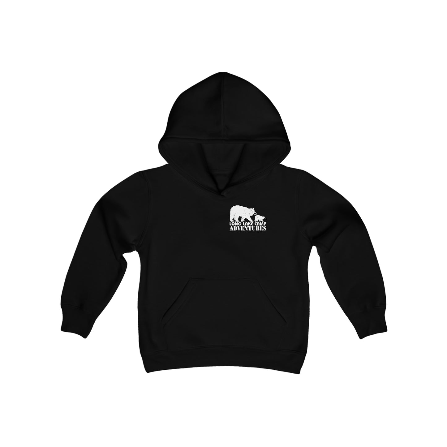 Adventure Youth Sized Unisex Hooded Sweatshirt (Select Color)