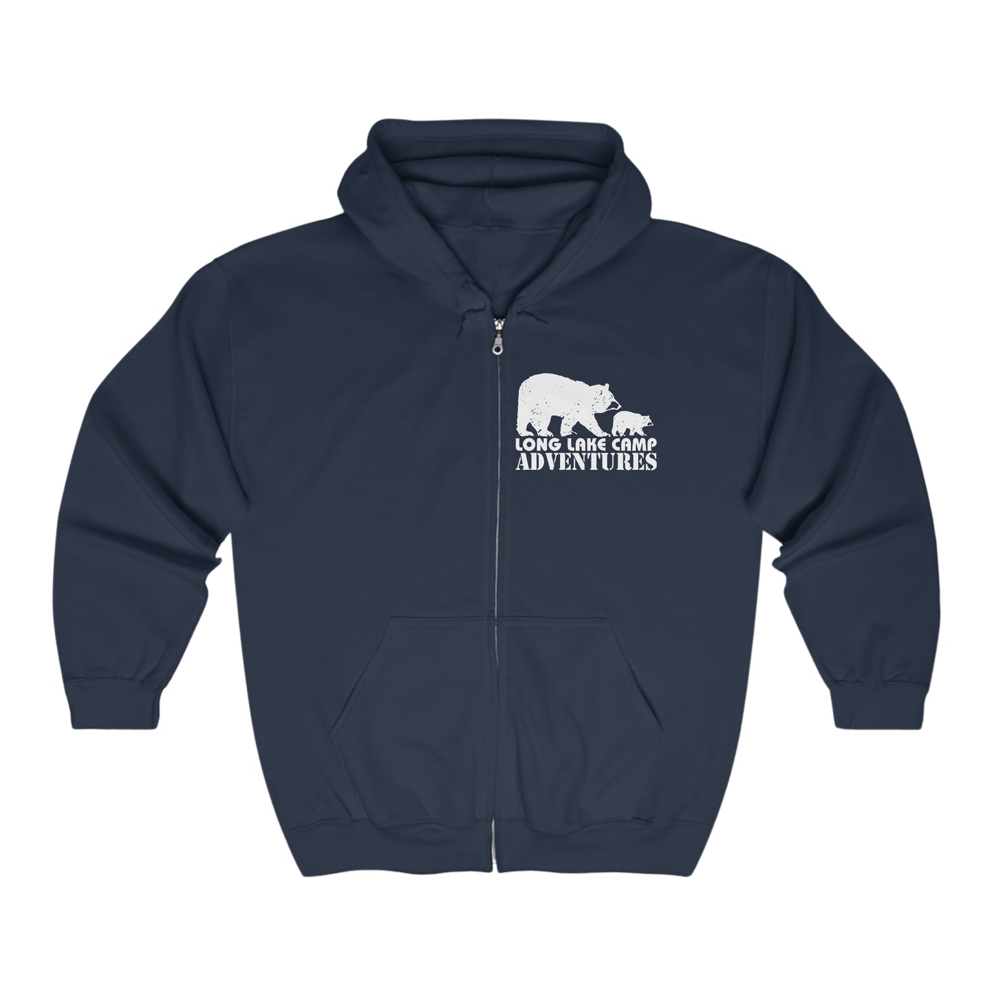 Adventure Full Zip Hooded Sweatshirt (Select Color)