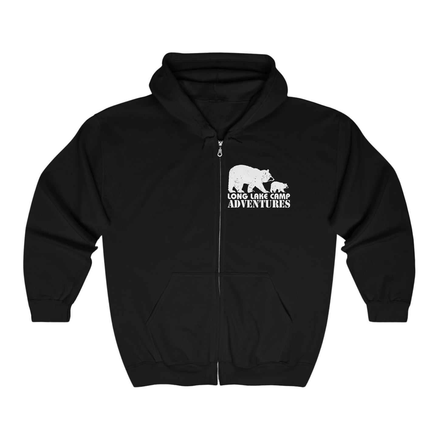 Adventure Full Zip Hooded Sweatshirt (Select Color)