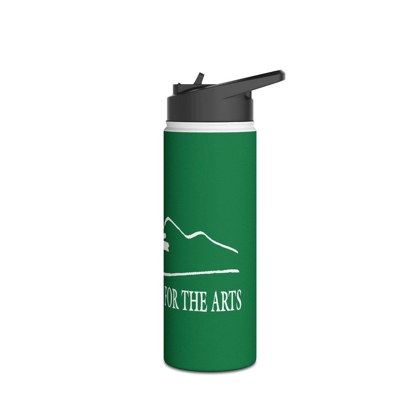 Arts 18oz Stainless Steel Water Bottle (Green)