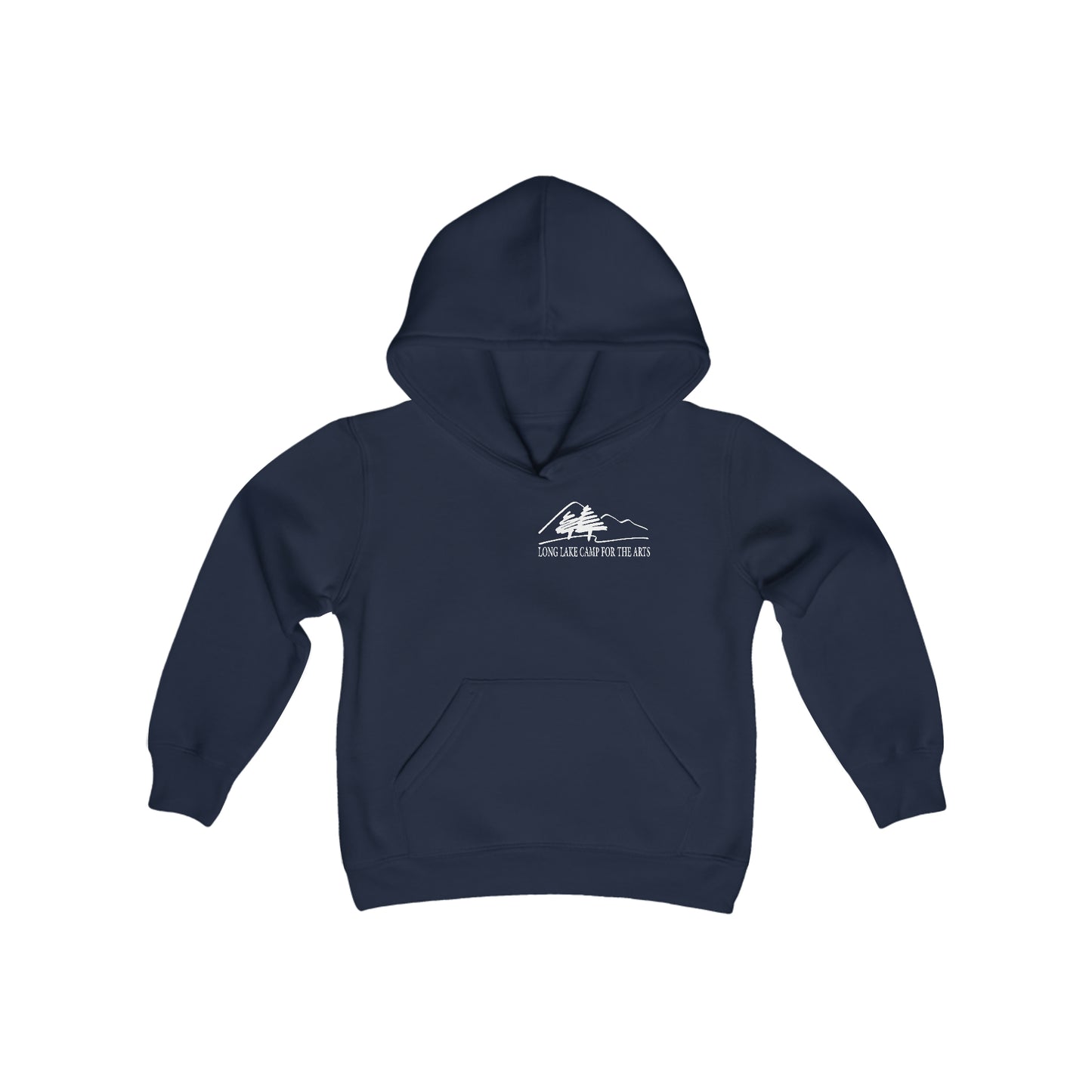 Arts Youth Sized Unisex Hooded Sweatshirt (Select Color)