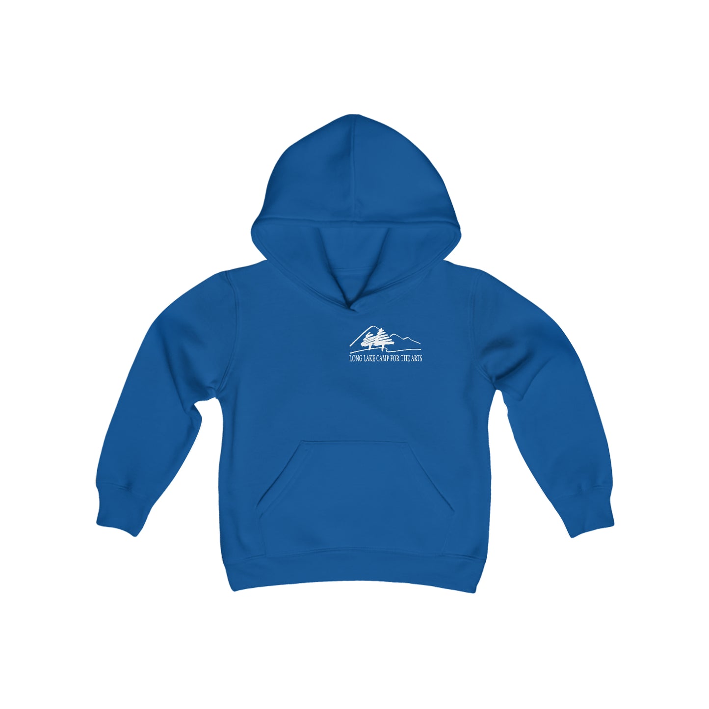 Arts Youth Sized Unisex Hooded Sweatshirt (Select Color)