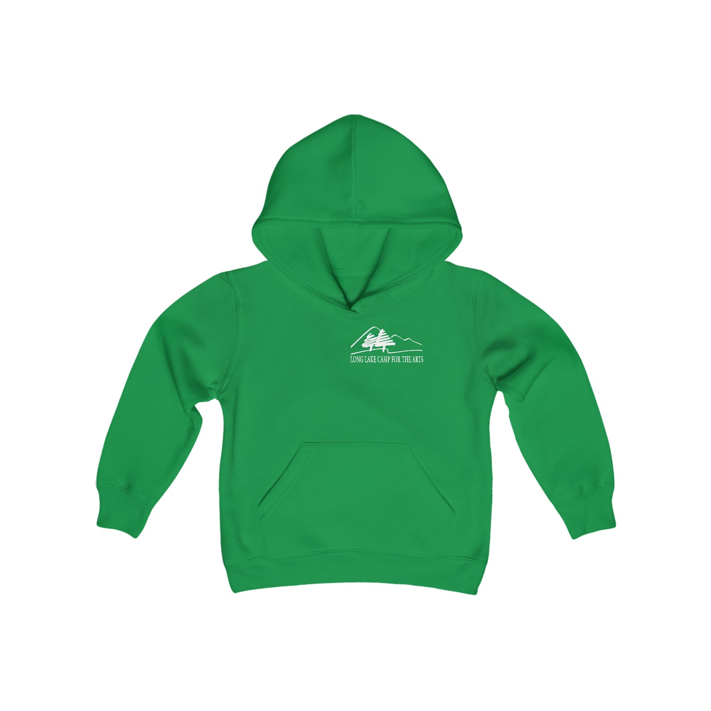 Arts Youth Sized Unisex Hooded Sweatshirt (Select Color)
