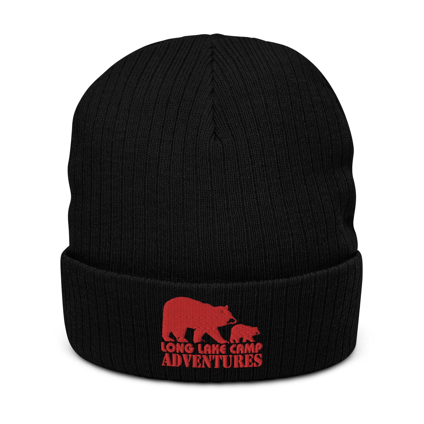 Adventure Ribbed Knit Beanie (Choose Color)