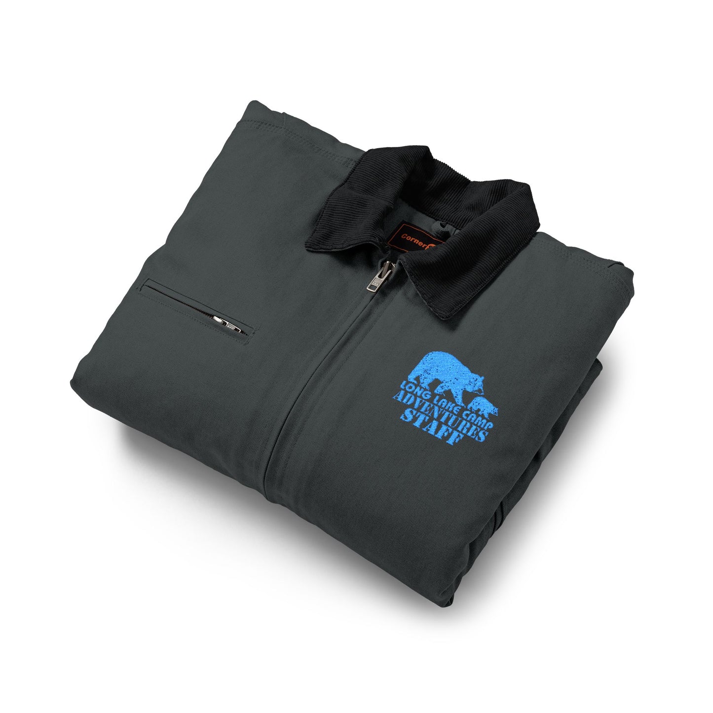 5 Year+ CornerStone® Unisex Duck Cloth Work Jacket  (BLUE LOGO 2026)
