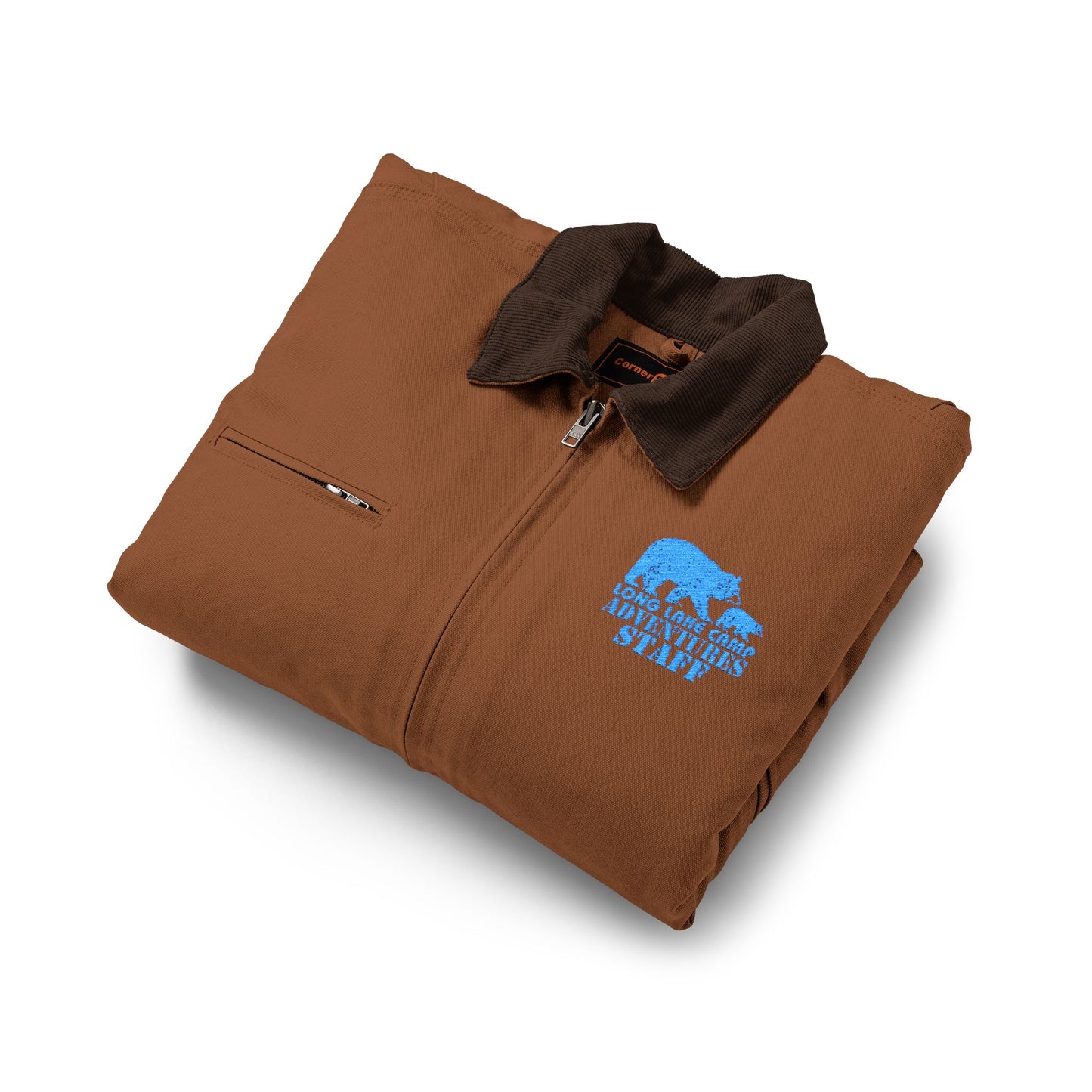 5 Year+ CornerStone® Unisex Duck Cloth Work Jacket  (BLUE LOGO 2026)