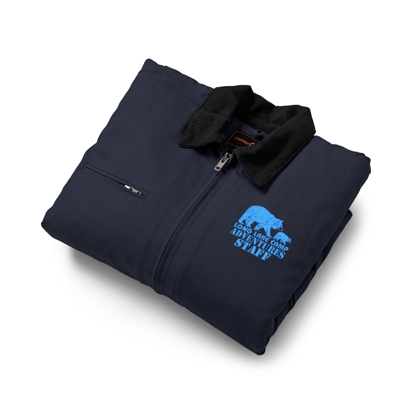5 Year+ CornerStone® Unisex Duck Cloth Work Jacket  (BLUE LOGO 2026)